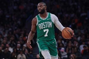 明天凯尔特人迎战骑士 杰伦-布朗伤病管理大概率出战